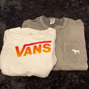 bundled 2 long sleeve shirts!